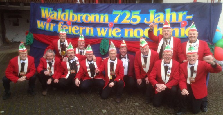 Fastnachtsausschuss bei „Waldbronn 725 Jahre