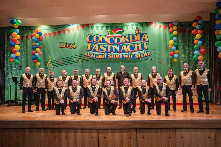 Narrenchor bei der Concordia Fastnacht